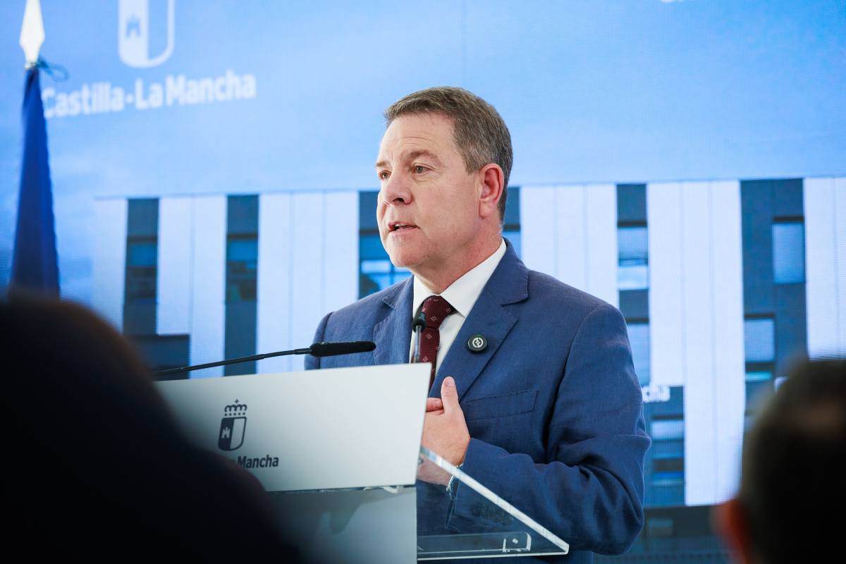 El jefe del Gobierno regional, Emiliano García-Page.