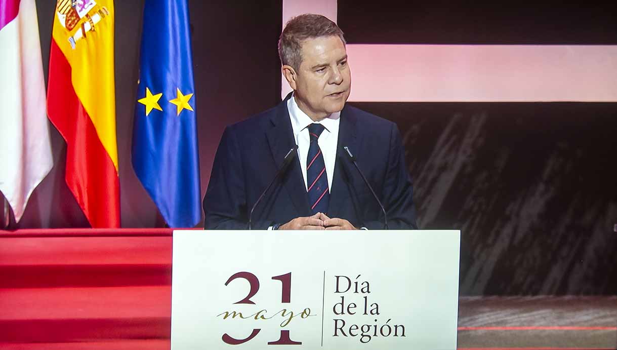 El presidente de Castilla-La Mancha, Emiliano García-Page.