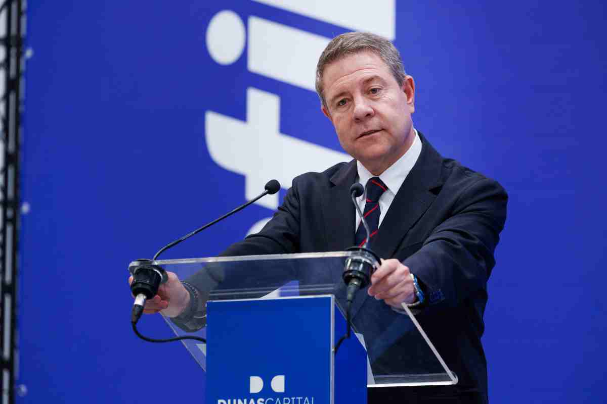 El presidente de Castilla-La Mancha, Emiliano García-Page.