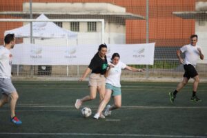Políticos, periodistas y agentes culturales de Toledo juegan al fútbol en un torneo benéfico organizado por Europa Press. - Juanma Jiménez - Europa Press - Archivo