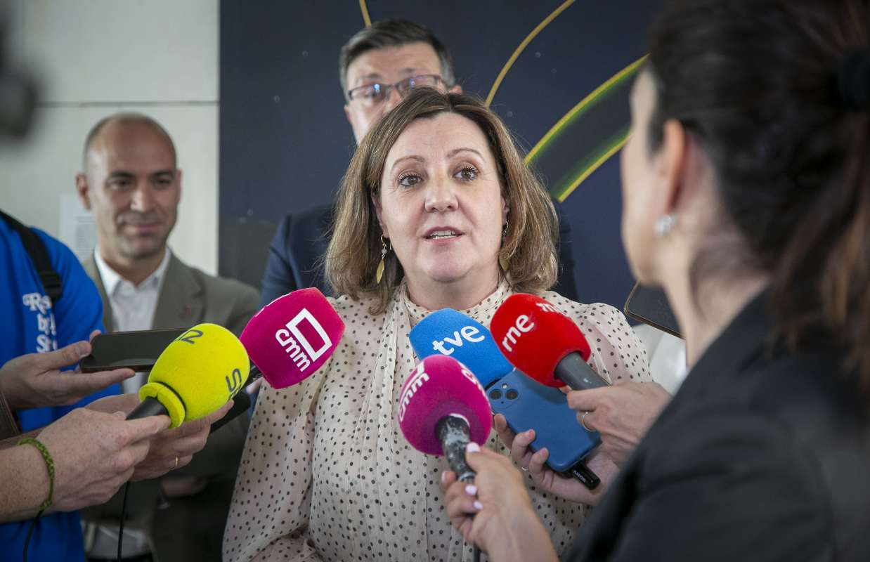 La consejera de Economía, Empresas y Empleo, Patricia Franco