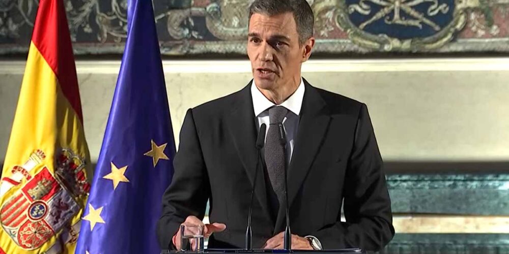 El presidente del Gobierno de España, Pedro Sánchez.