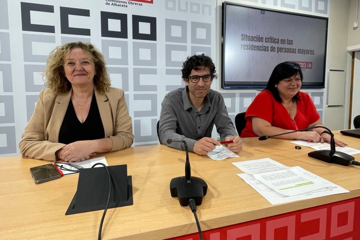 CCOO Albacete advierte de la situación límite en las residencias de mayores