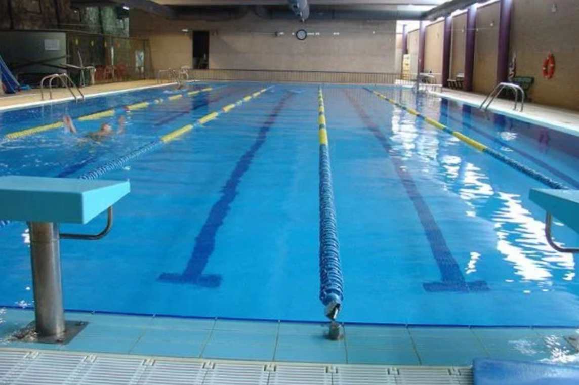 Piscina cubierta del casco histórico de Toledo.