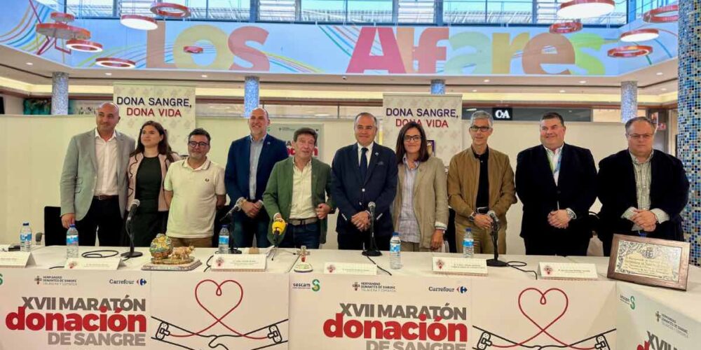 Presentación de la 17º Maratón de Donación de Sangre de Talavera