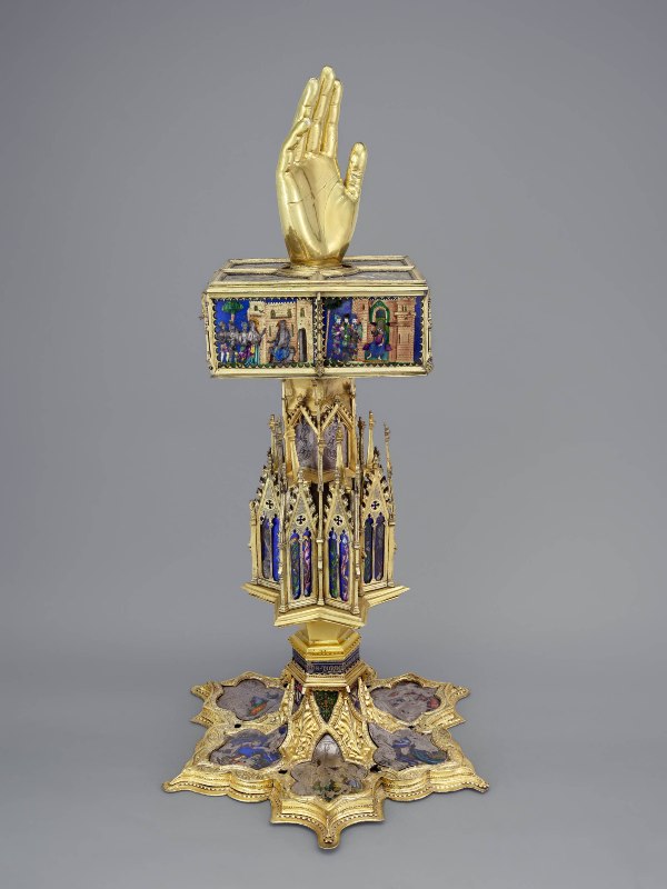 Relicario de la mano de Santa Lucía. © Fundación Impulsa Castilla-La Mancha