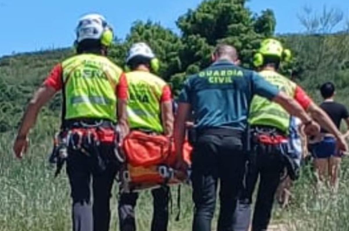 Rescate senderista Valdepeñas de la Sierra