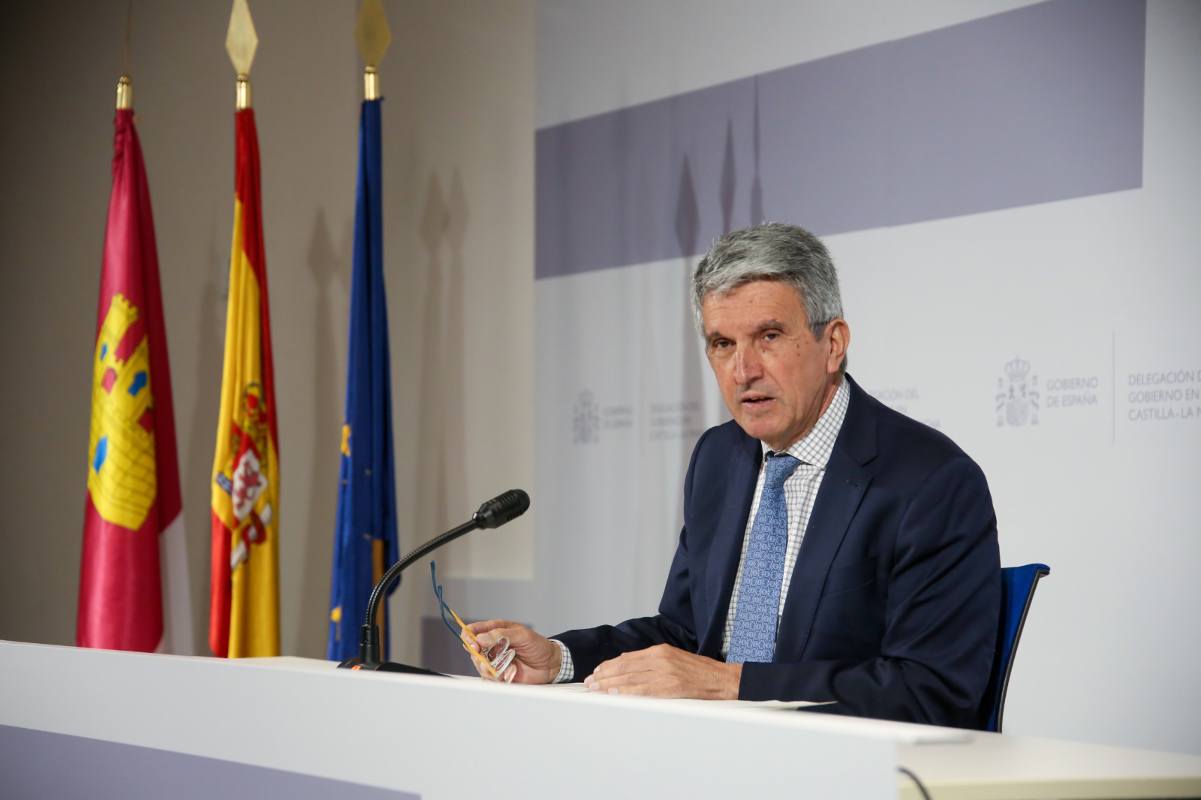 El delegado del Gobierno en Castilla-La Mancha, José Pablo Sabrido