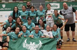 Plantel del CD Toledo FS. Foto: FFCM.