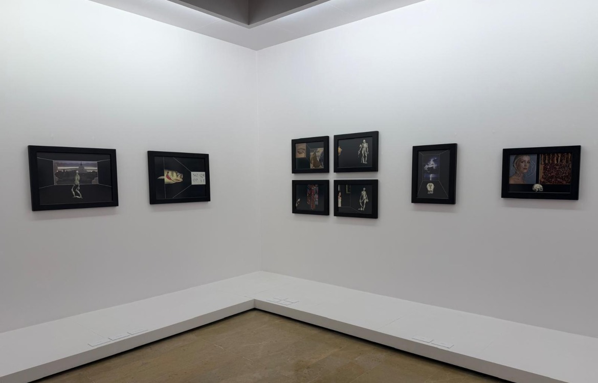 Un detalle de la exposición sobre Gustavo Torner.