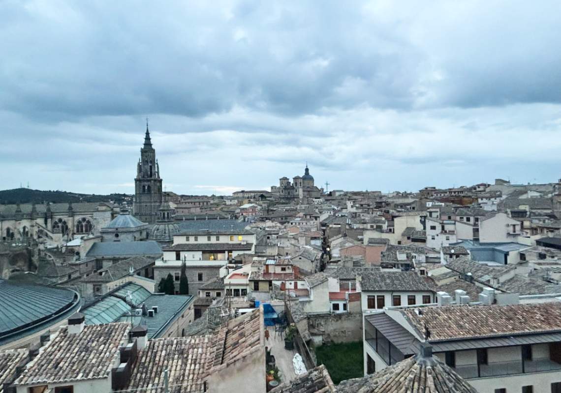 Vistas desde la azotea del Hotel Carlos V.