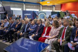 Inauguración del Digital Campus de Airbus en Albacete. Foto: JCCM