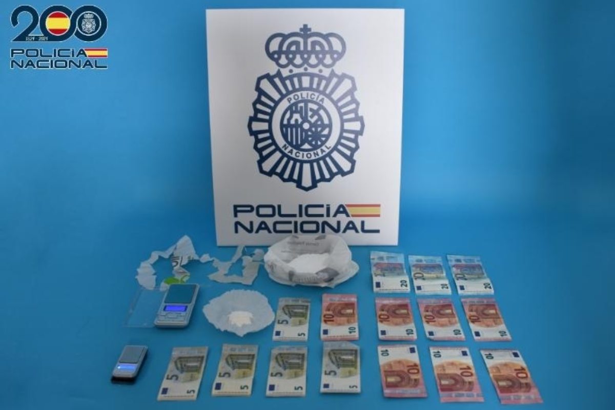 Droga incautada al propietario del local de ocio nocturno