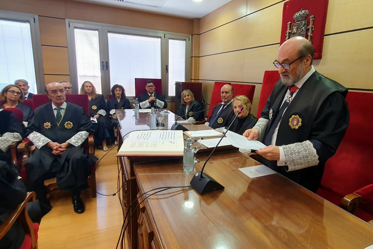 El nuevo presidente de la Audiencia Provincial de Ciudad Real, Luis Casero Linares