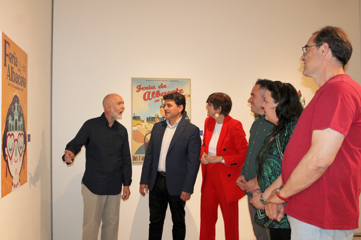 Inauguración exposición de los carteles de la Feria de Albacete 2026
