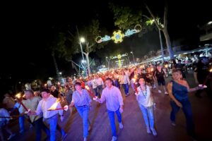 Imagen de archivo de la Marcha de Antorchas de San Juan de Albacete