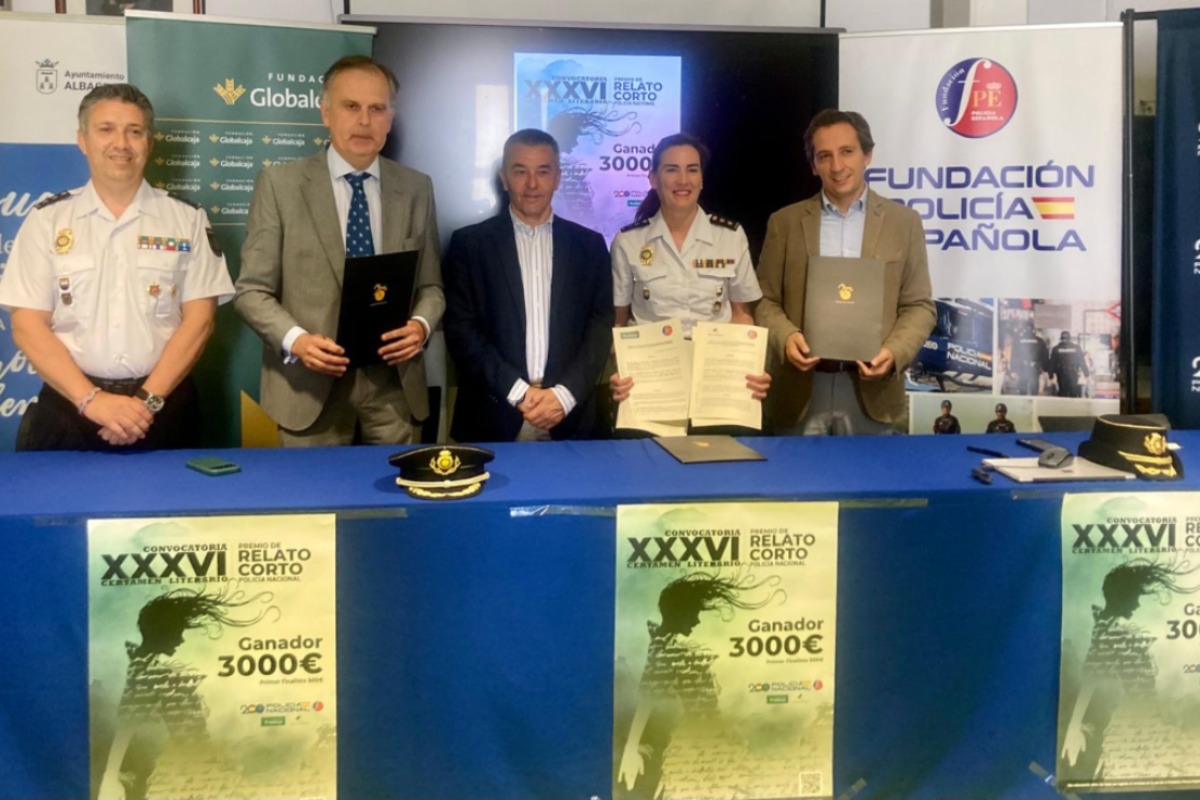 Renovación del convenio para la convocatoria del XXXVI Premio Relato Corto Policía Nacional