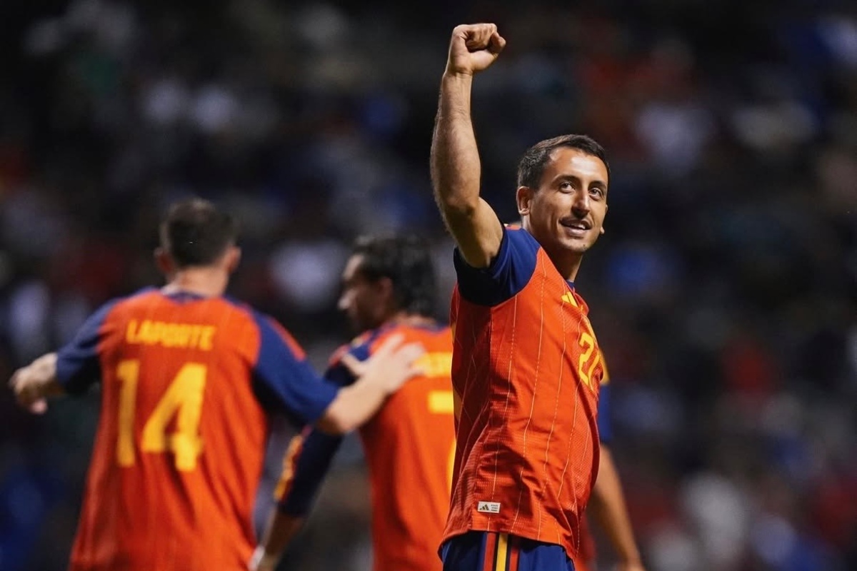 Mikel Oyarzabal, futbolista de la selección española de fútbol. Foto: SeFutbol
