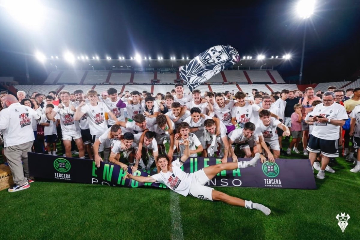 Ascenso del Atlético Albacete a Segunda RFEF. Foto: Albacete BP