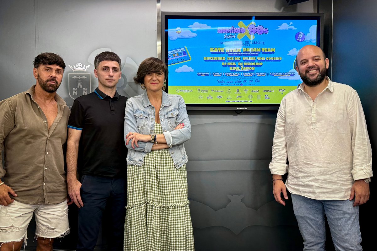 Presentación de la primera edición del Festival Lunatikko 90's de Albacete