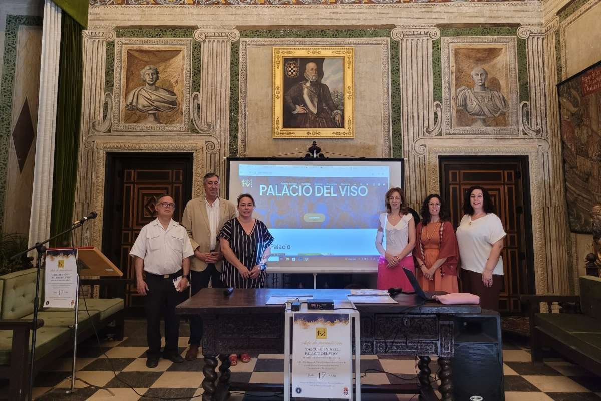 Presentación de la nueva web del Palacio de Viso del Marqués