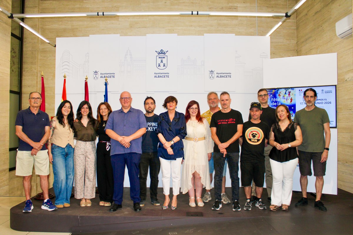 Presentación del programa en Albacete con motivo del Día Europeo de la Música