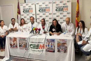 Rueda de prensa del Sindicato Médico