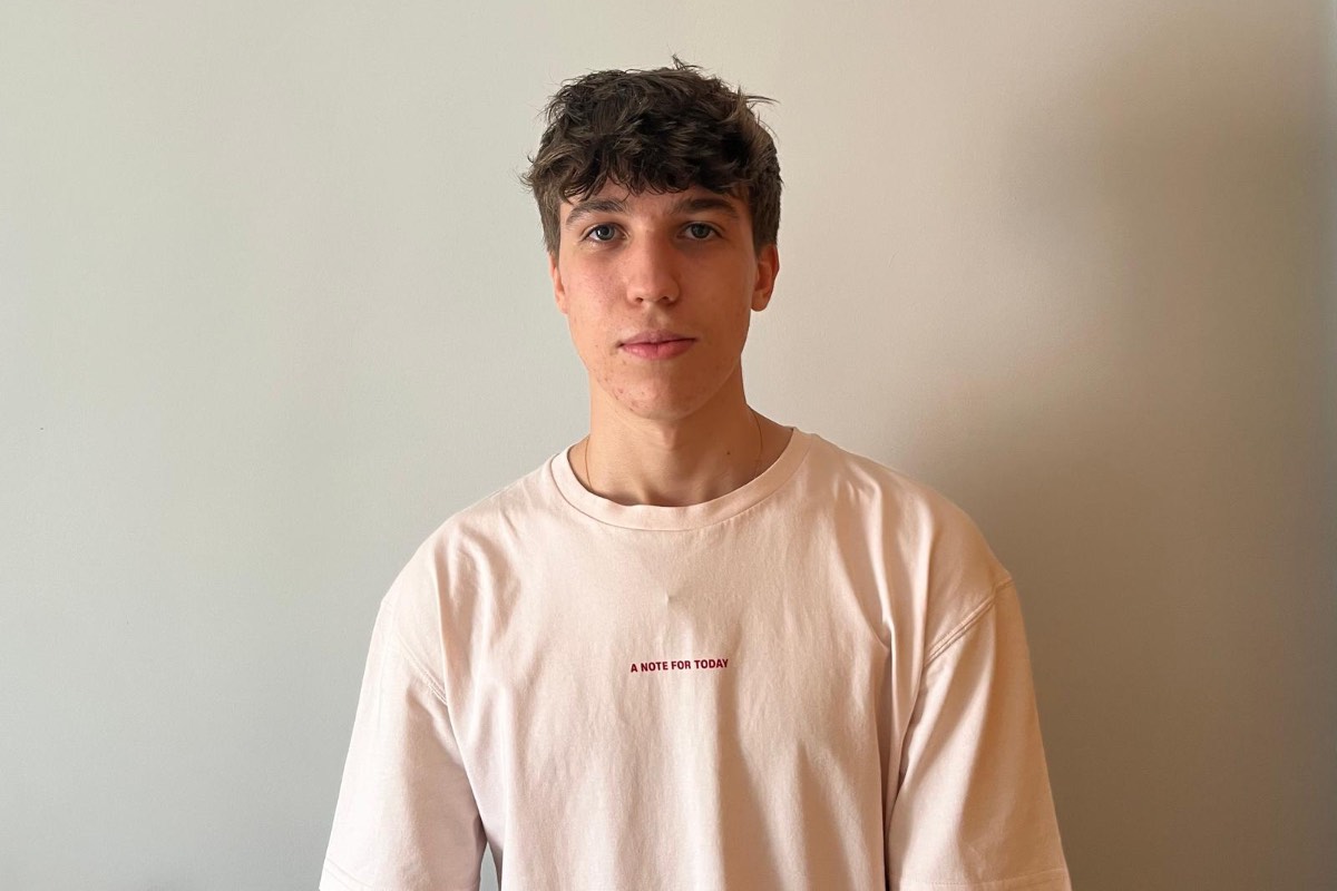 Samuel Ros, de 18 años, ha obtenido un 14 en la PAU 2026