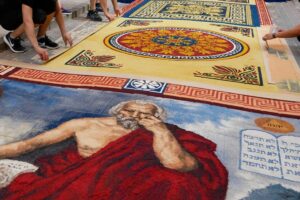 Alfombras de Serrín de Elche de la Sierra (Albacete)