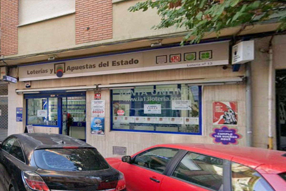 Administración de Loterías Número 13 de Albacete. Foto: Google Maps