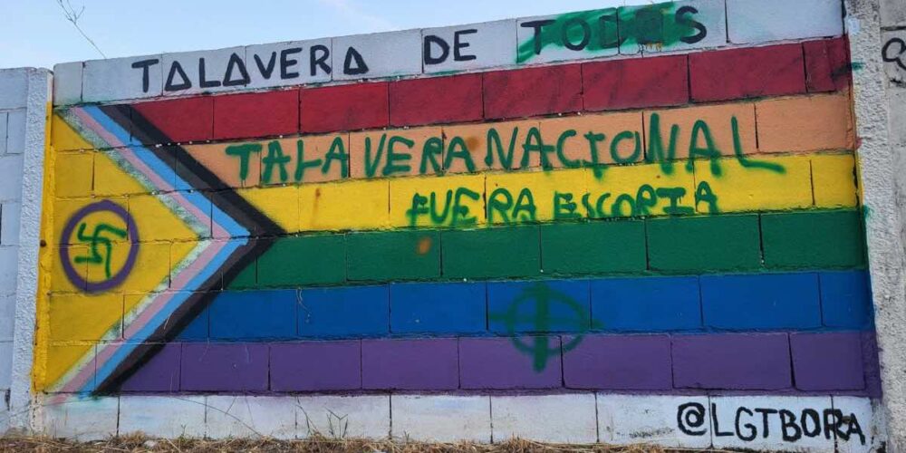 Nueva vandalización al mural queer de Talavera