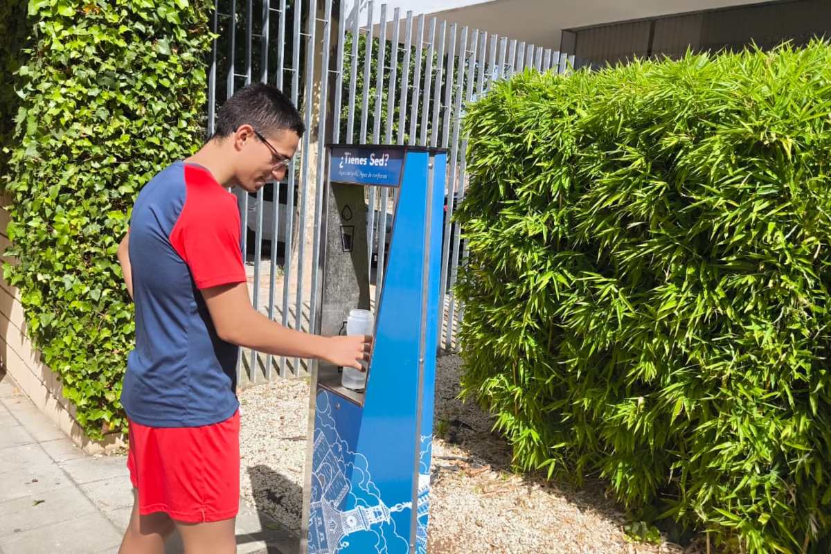 Un usuario utilizando una de las nuevas fuentes instaladas