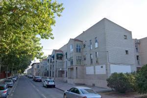 Varios bloques de viviendas en el barrio ciudadrealeño de La Granja