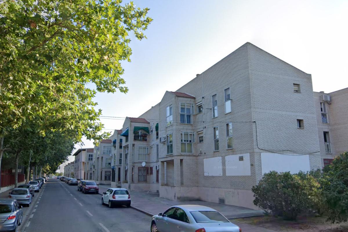 Varios bloques de viviendas en el barrio ciudadrealeño de La Granja