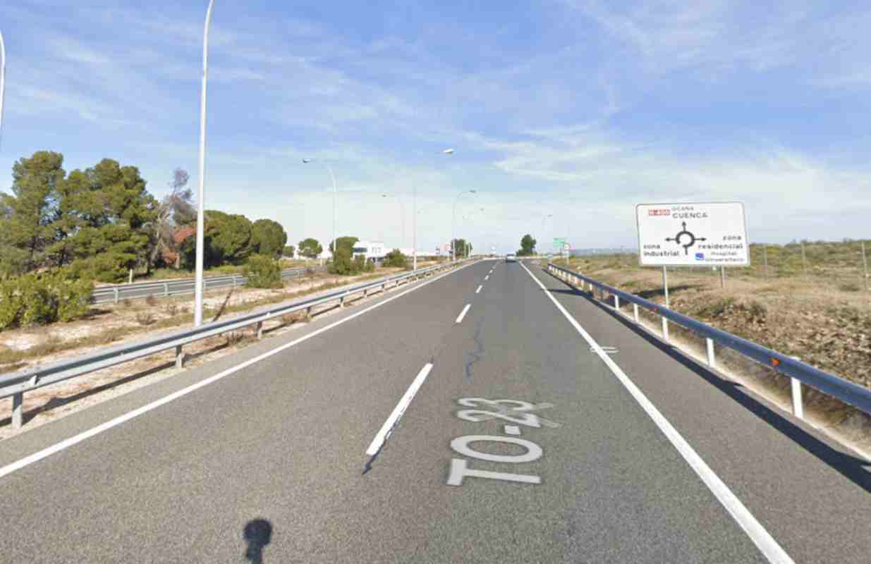 El accidente se ha producido antes de la última rotonda del Polígono, en sentido Ocaña (Toledo).