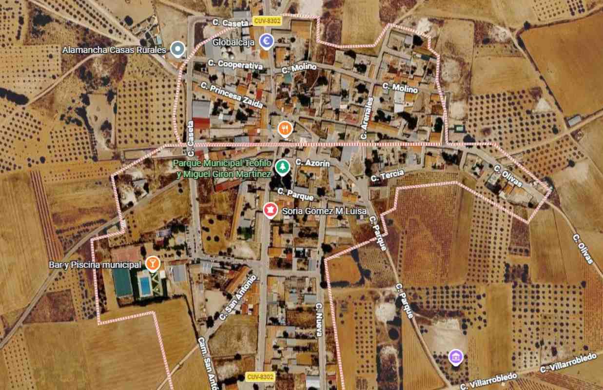 Término municipal de Casas de los Pinos (Cuenca).