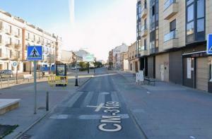 Calle Socuéllamos. en Tomelloso.