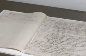 Imagen de uno de los documentos de la exposición.