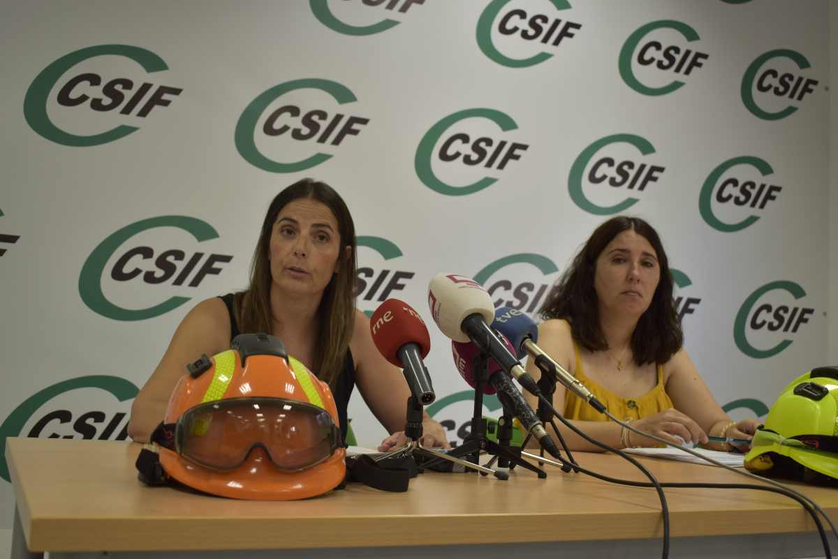 Ana Nares (izquierda) y Yolanda Galán, de Geacam.