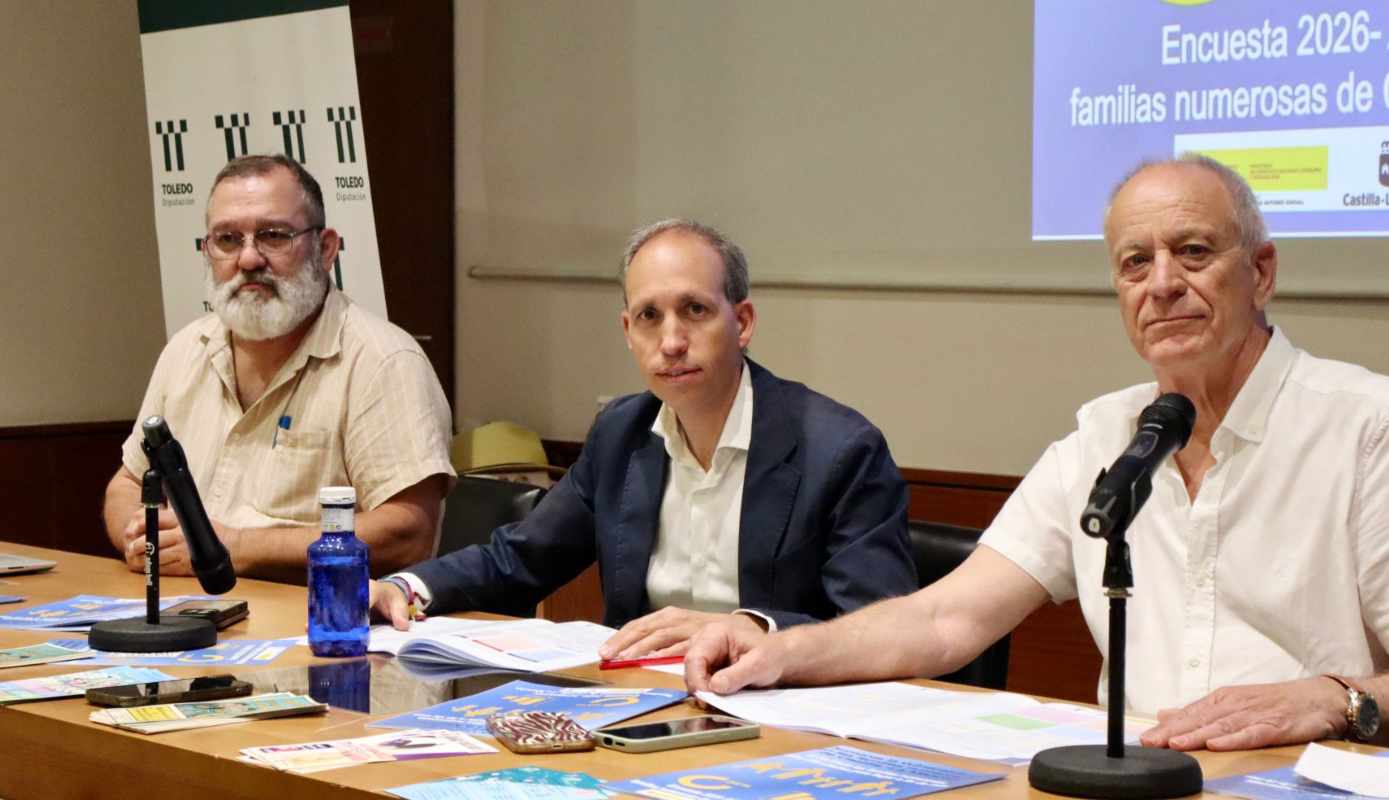 Presentación de la Encuesta Anual de Familias Numerosas de Castilla-La Mancha.