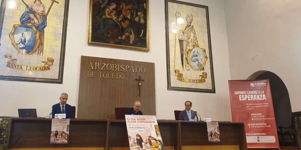 Rueda de prensa para dar a conocer la memoria 2025 de Cáritas Diocesana en Toledo