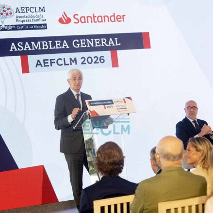 Rafael Ruiz, presidente de la Asociación de Empresa Familiar de CLM. Foto: Rebeca Arango.