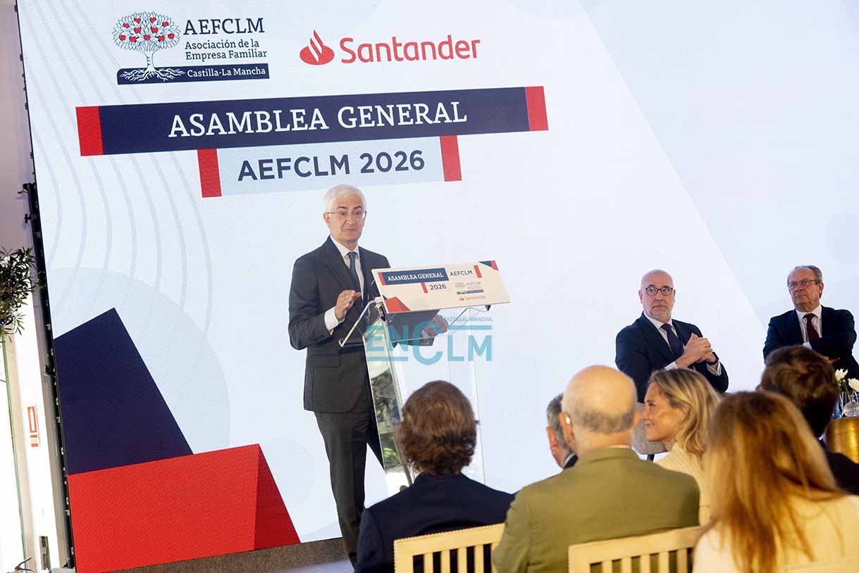 Rafael Ruiz, presidente de la Asociación de Empresa Familiar de CLM. Foto: Rebeca Arango.
