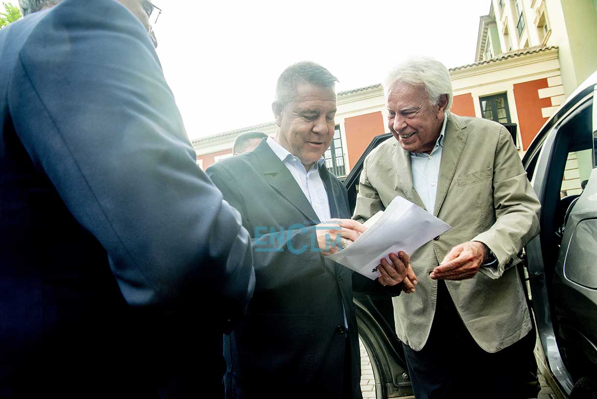 Page y Felipe González. Foto: Rebeca Arango.