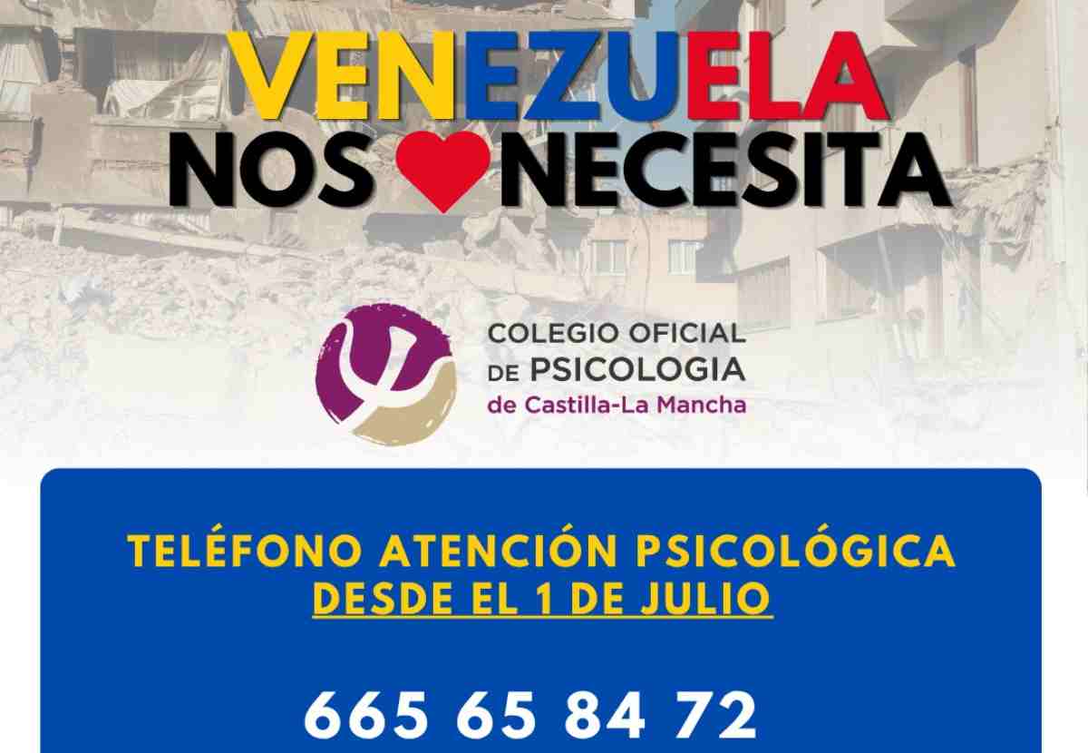 Atención psicológica a las víctimas del terremoto en Venezuela.