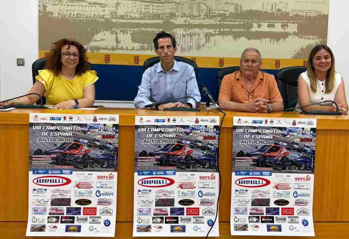 Antonio Núñez presentó el Campeonato de España de autocross en Talavera.