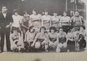 Un equipo femenino del año 1984, el Legorburo. Foto: BM Albacete.