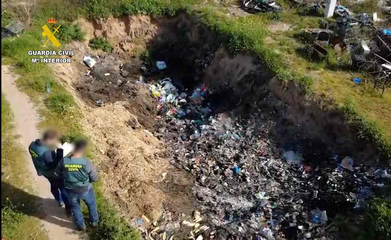 Residuos de los invernaderos investigados.