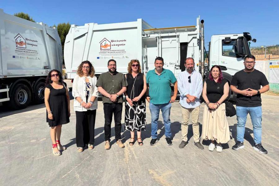 Guadalajara | La Mancomunidad Vega del Henares adquiere dos nuevos camiones para recoger biorresiduos