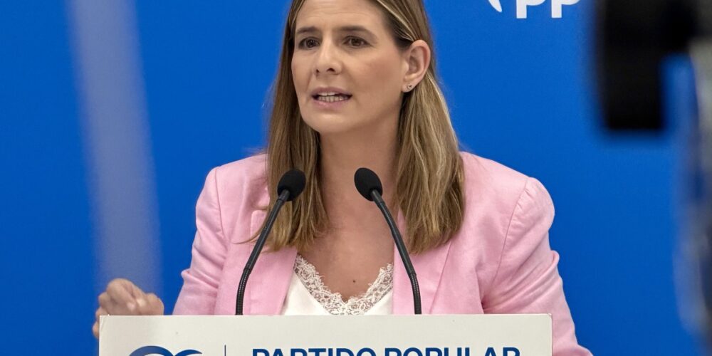La secretaria general del PP de Castilla-La Mancha, Carolina Agudo